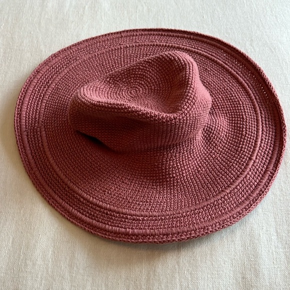 San Diego Hat Company Accessories - San Diego Hat Co crocheted sunhat